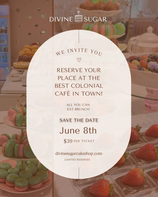 Join Us for a Colonial Café at Divine Sugar!